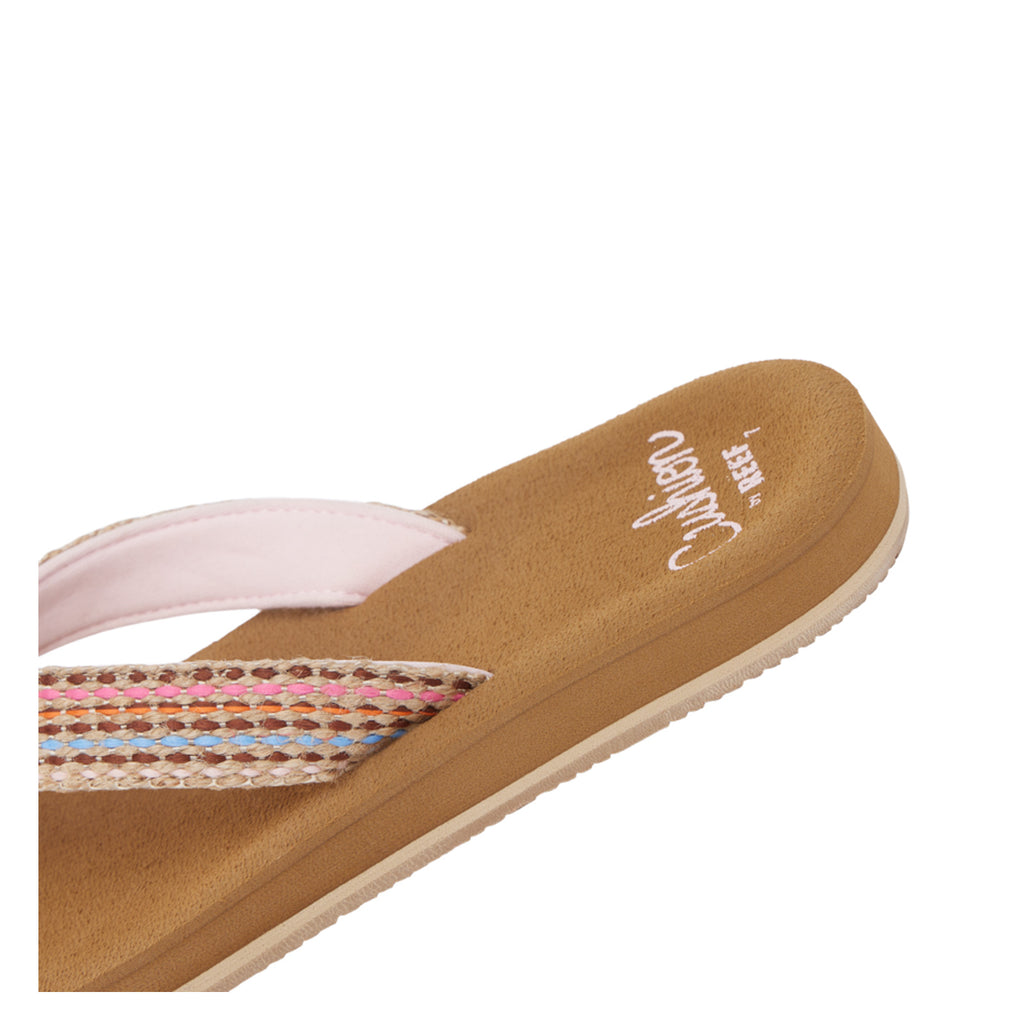 Women's Reef Baja Elana Sandal Brown/Pink CJ7336