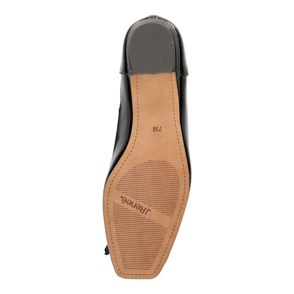 Women's J Renee Codda Flat BLACK PATENT CODDA-PABLK