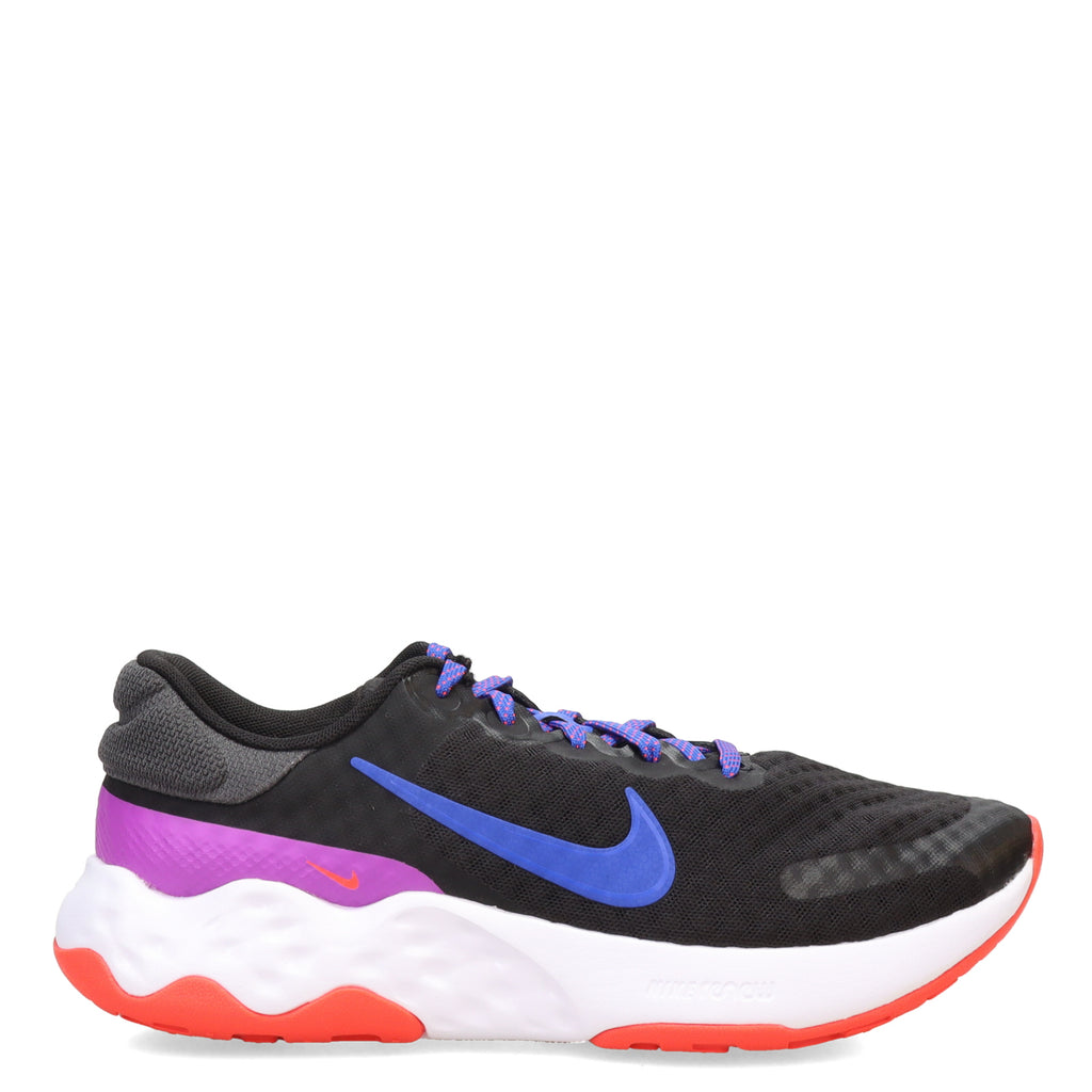 Women's Nike Renew Ride 3 Running Shoe BLACK/BLUE/WHITE DC8184-008