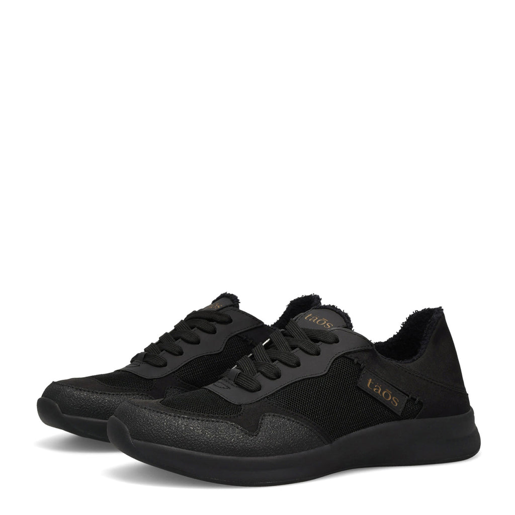 Women's Taos Direction Sneaker SOLID BLACK DIR-14046-BKBK