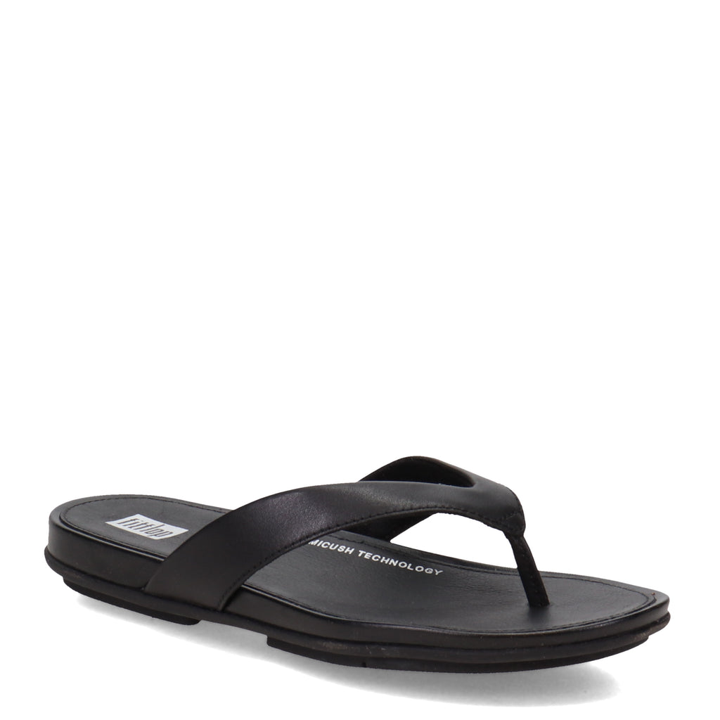Women's FitFlop Gracie Flip-Flop BLACK EO8-090
