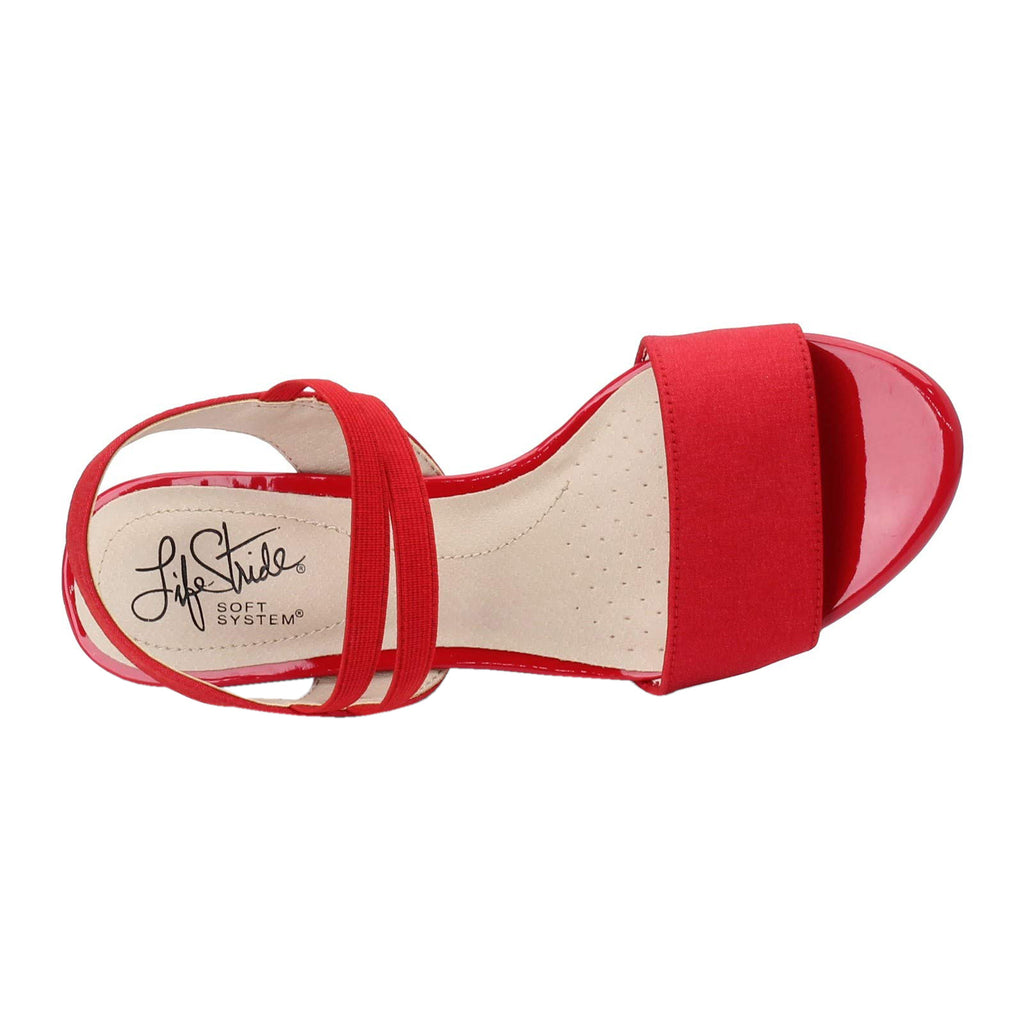 Women's LifeStride Yolo Sandal FIRE RED F4561F1600