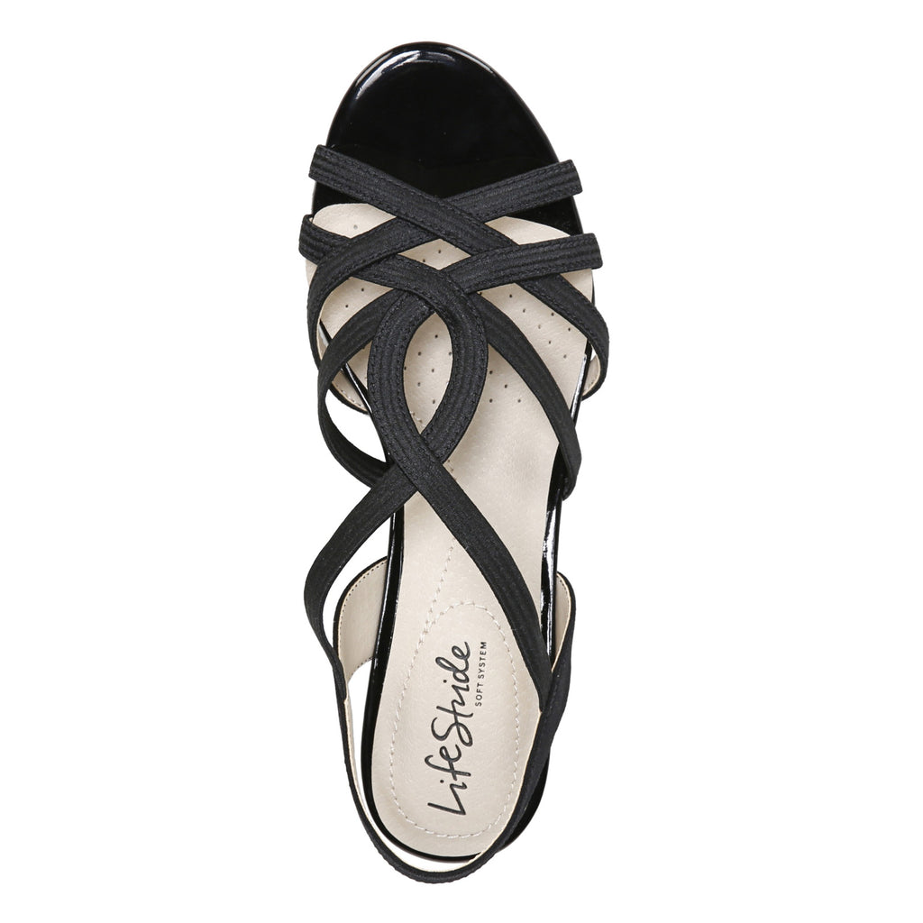 Women's LifeStride Yaya Sandal BLACK F7203S1001