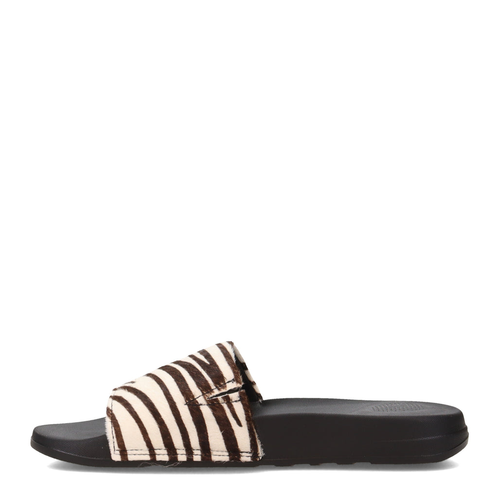 Women's FitFlop iQushion Slide Sandal ZEBRA FE1-A13