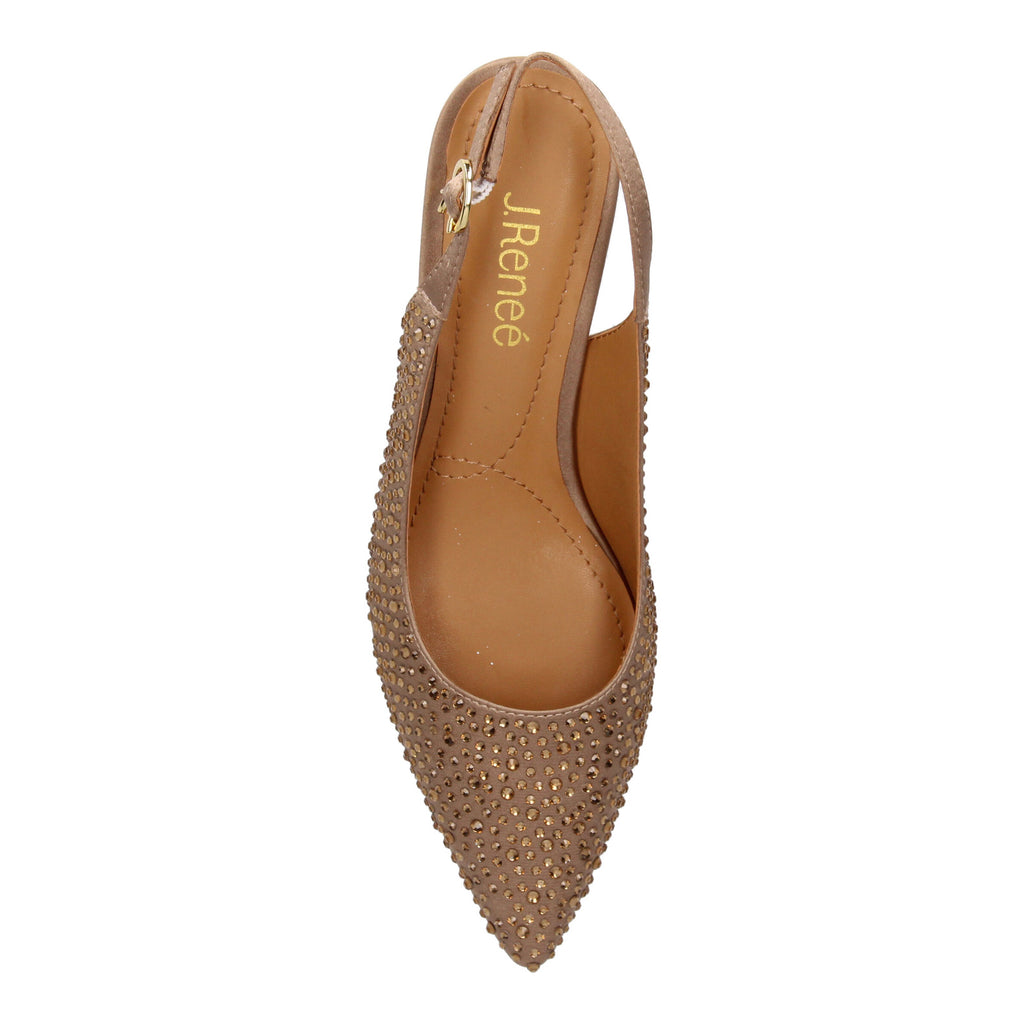 Women's J Renee Ferryanne Pump BEIGE FERRYA-SABGE