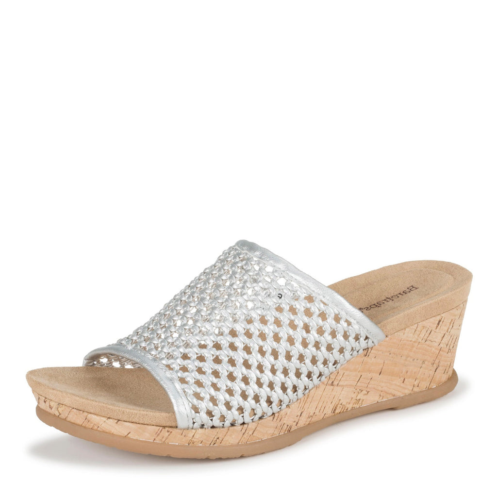 Women's Baretraps Flossey Sandal SILVER FLOSSEY SILVER