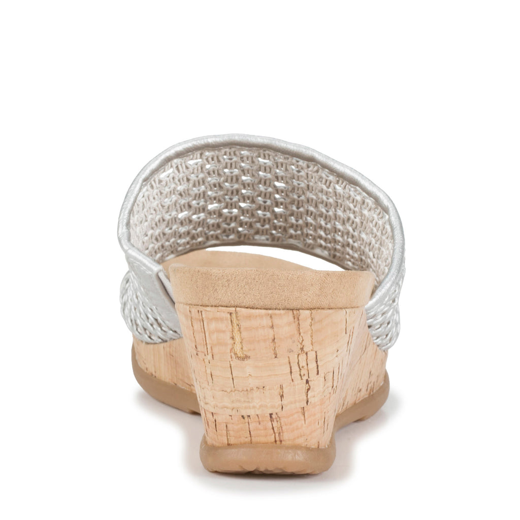 Women's Baretraps Flossey Sandal SILVER FLOSSEY SILVER