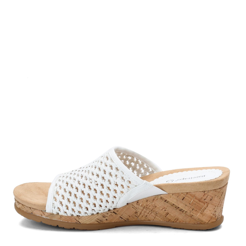 Women's Baretraps Flossey Sandal WHITE FLOSSEY WHITE
