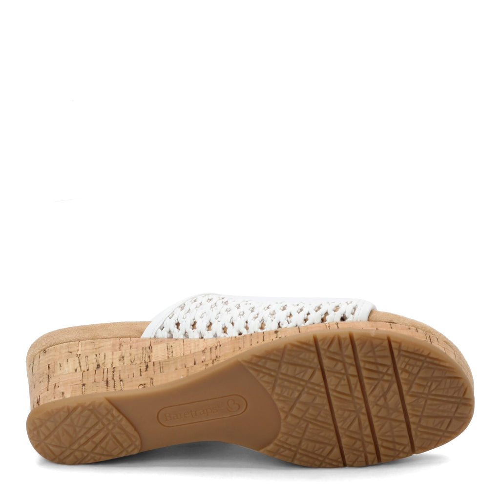 Women's Baretraps Flossey Sandal WHITE FLOSSEY WHITE