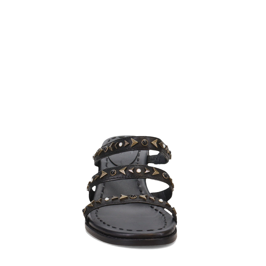 Women's Frye Estelle Studded Sandal BLACK FR40340-BLAC