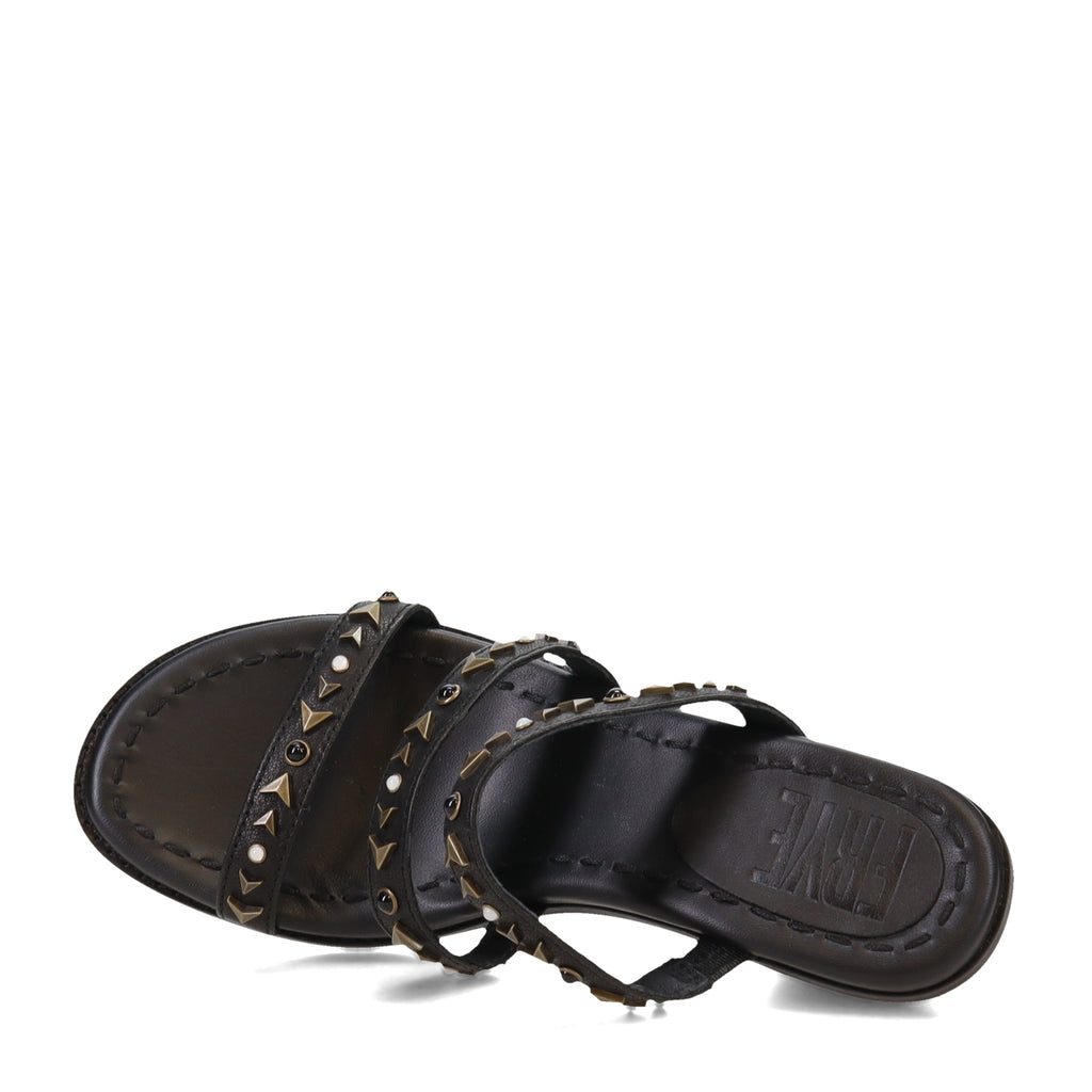 Women's Frye Estelle Studded Sandal BLACK FR40340-BLAC