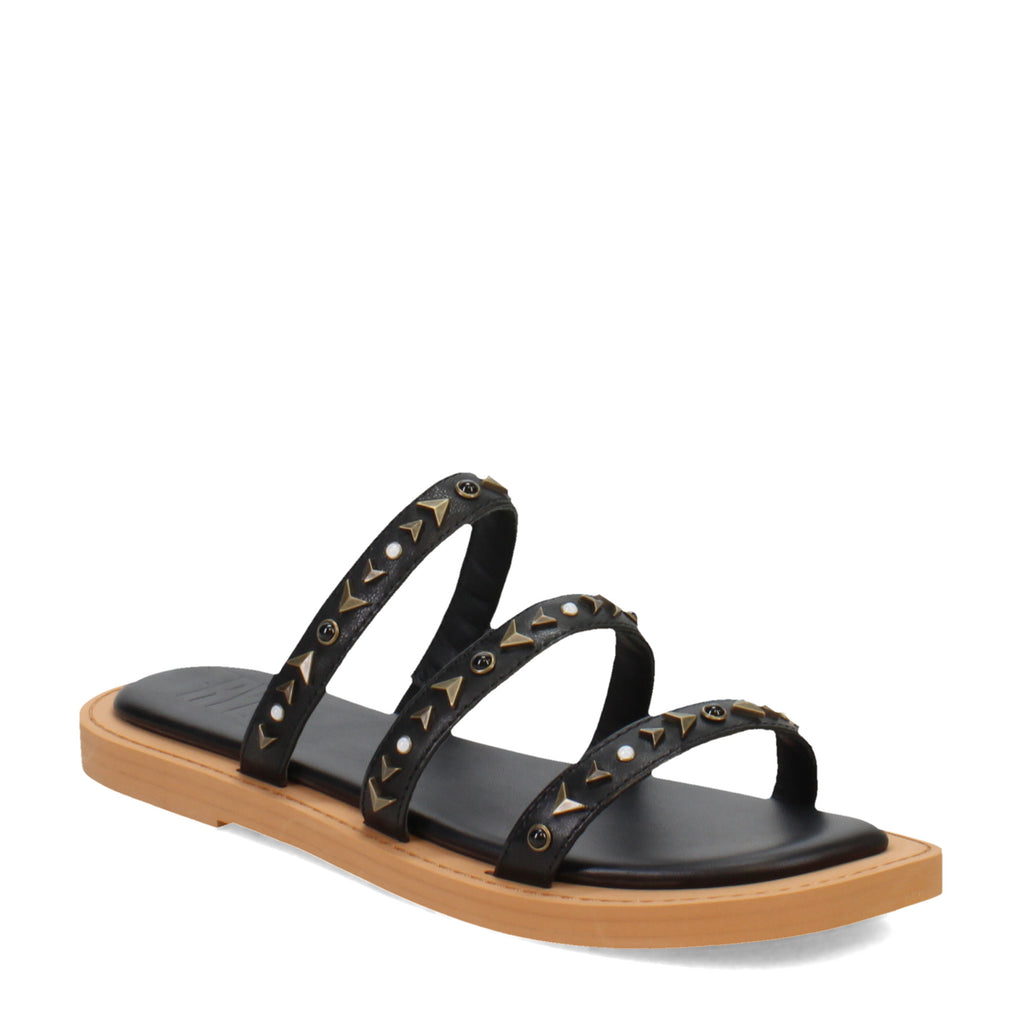 Women's Frye Faye Studded Sandal BLACK FR40355-BLAC
