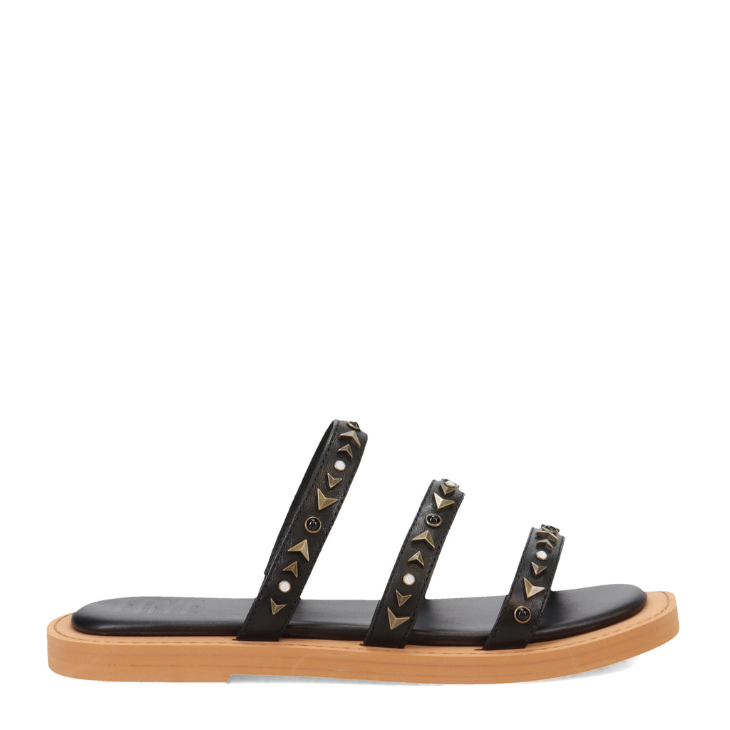 Women's Frye Faye Studded Sandal BLACK FR40355-BLAC