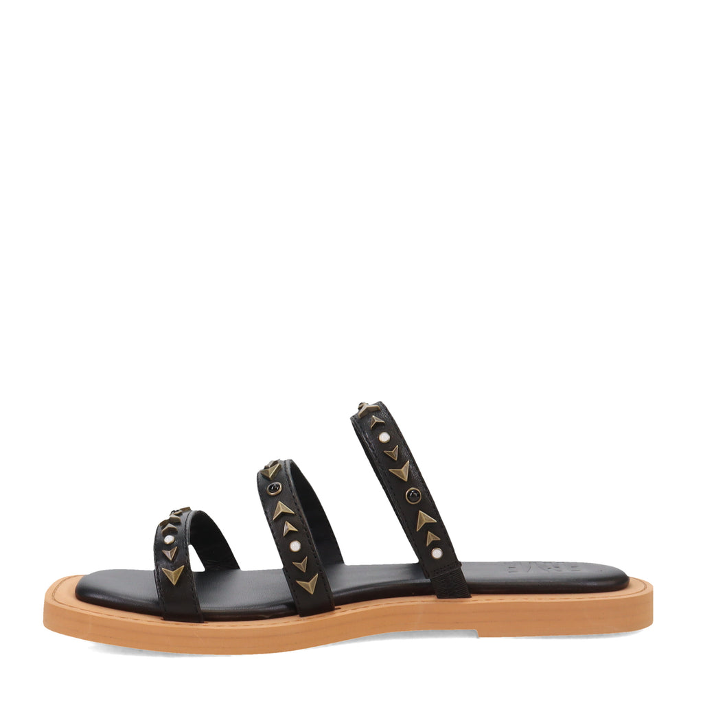 Women's Frye Faye Studded Sandal BLACK FR40355-BLAC