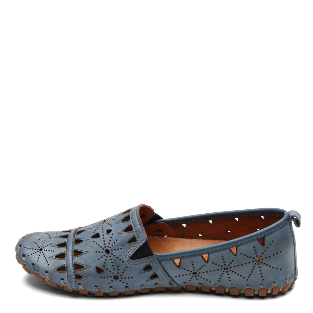 Women's Spring Step Fusaro Slip-On BLUE FUSARO-BLU