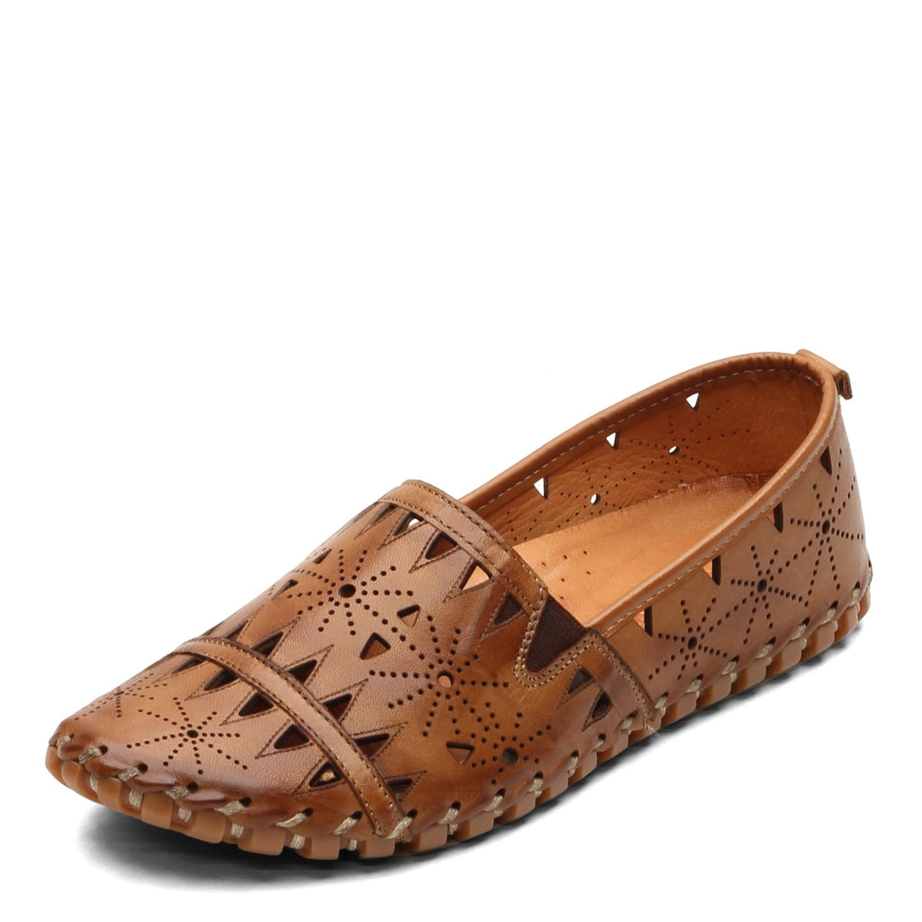Women's Spring Step Fusaro Slip-On BROWN FUSARO-BR