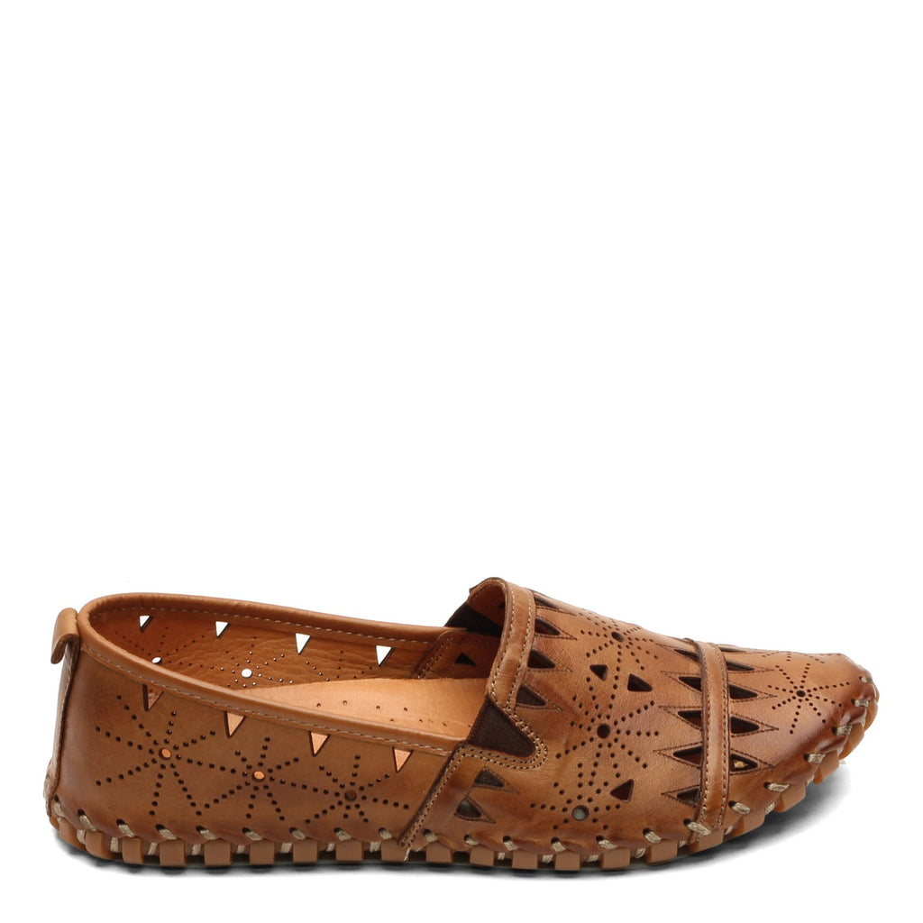 Women's Spring Step Fusaro Slip-On BROWN FUSARO-BR
