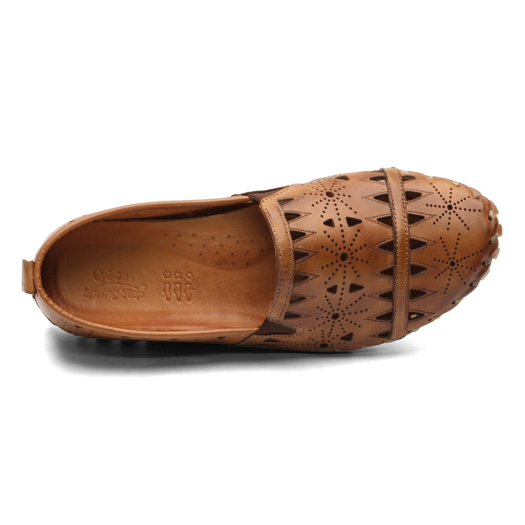 Women's Spring Step Fusaro Slip-On BROWN FUSARO-BR