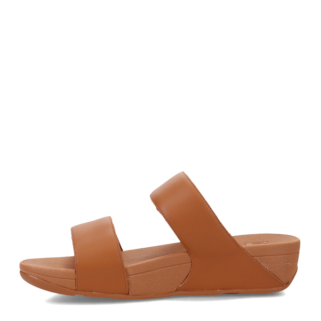 Women's FitFlop Lulu Adjustable Strap Slide Sandal LIGHT TAN FV6-592