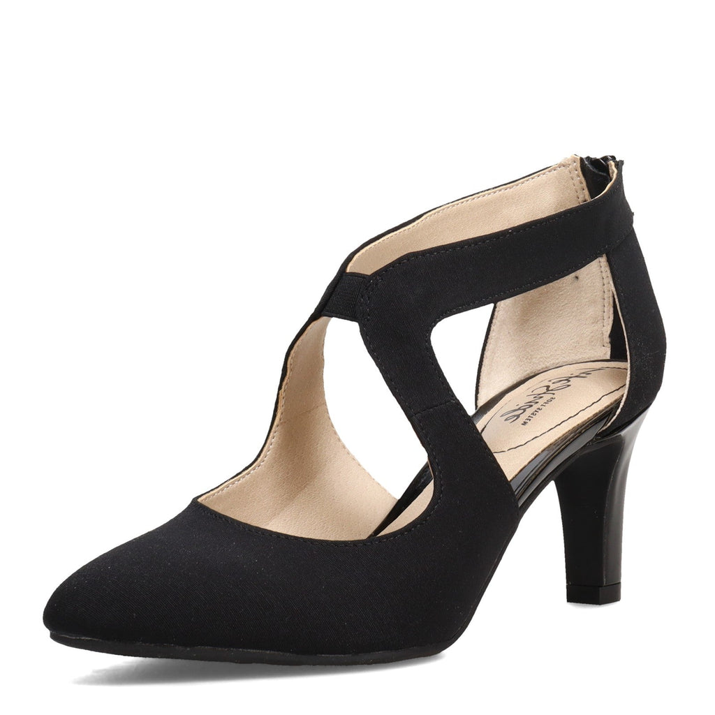 Women's LifeStride Giovanna Pump BLACK STRETCH G0661F2004