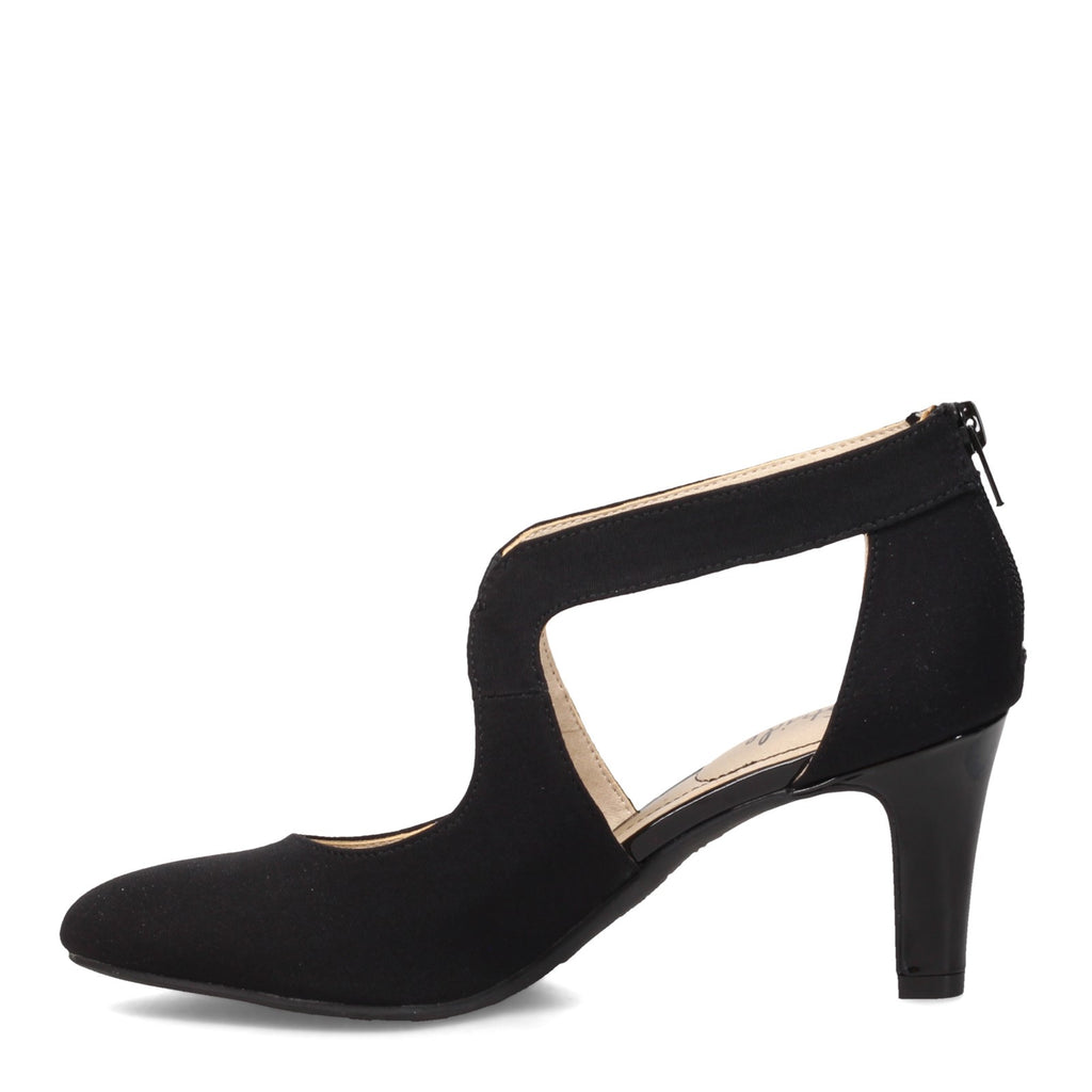 Women's LifeStride Giovanna Pump BLACK STRETCH G0661F2004
