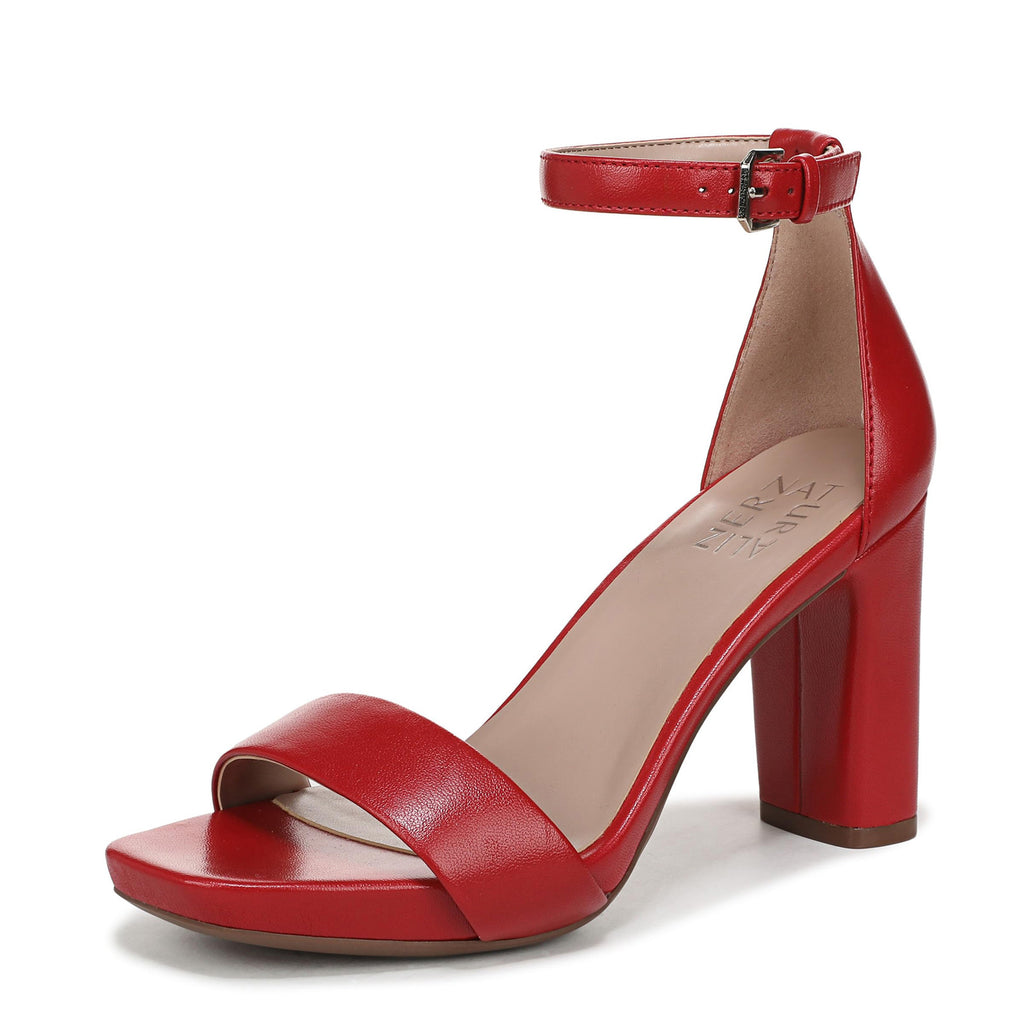Women's Naturalizer Joy Sandal RED LEATHER G1728LU603