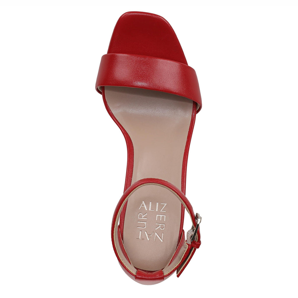 Women's Naturalizer Joy Sandal RED LEATHER G1728LU603