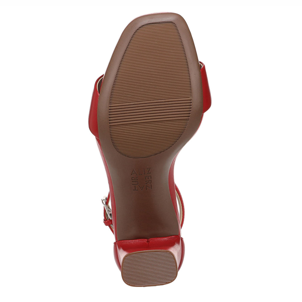 Women's Naturalizer Joy Sandal RED LEATHER G1728LU603