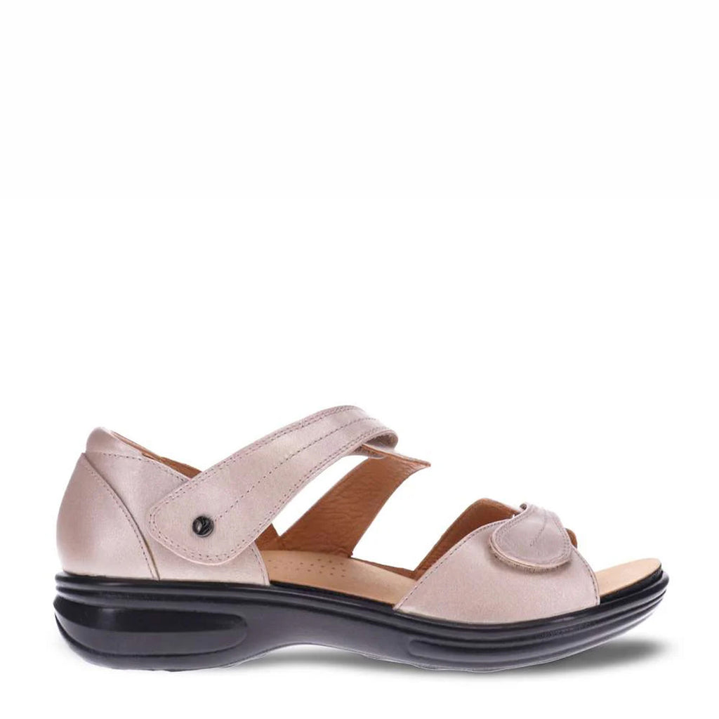 Women's Revere Geneva Sandal CHAMPAGNE GENEVA-CHAMPAGN
