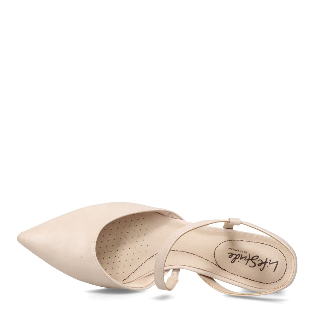 Women's LifeStride Minimalist Pump ALMOND H5061S2250
