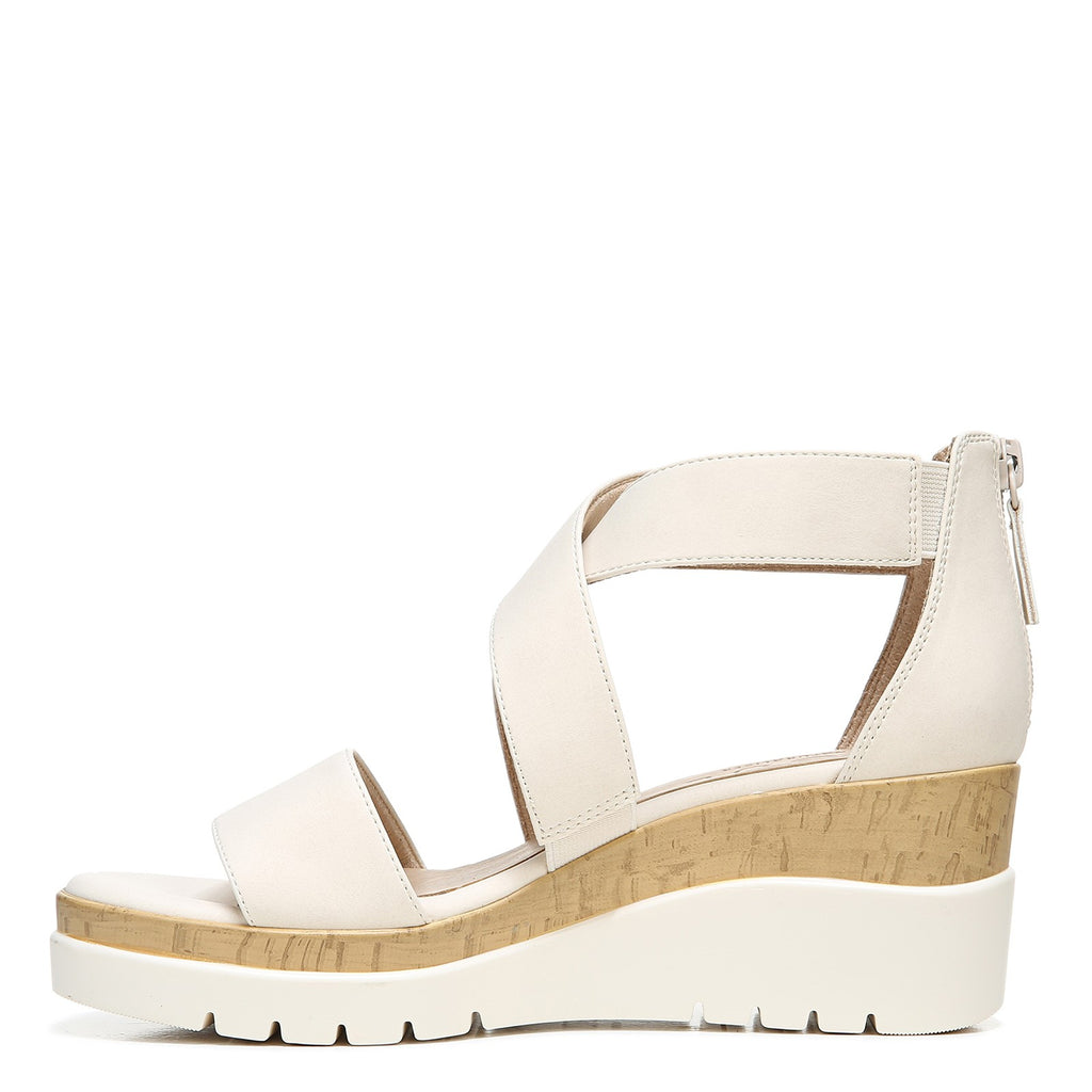 Women's Soul Naturalizer Goodtimes Wedge Sandal PORCELAIN H5571S0250