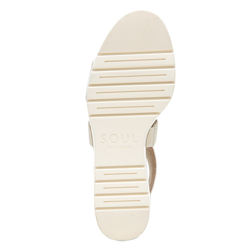 Women's Soul Naturalizer Goodtimes Wedge Sandal PORCELAIN H5571S0250