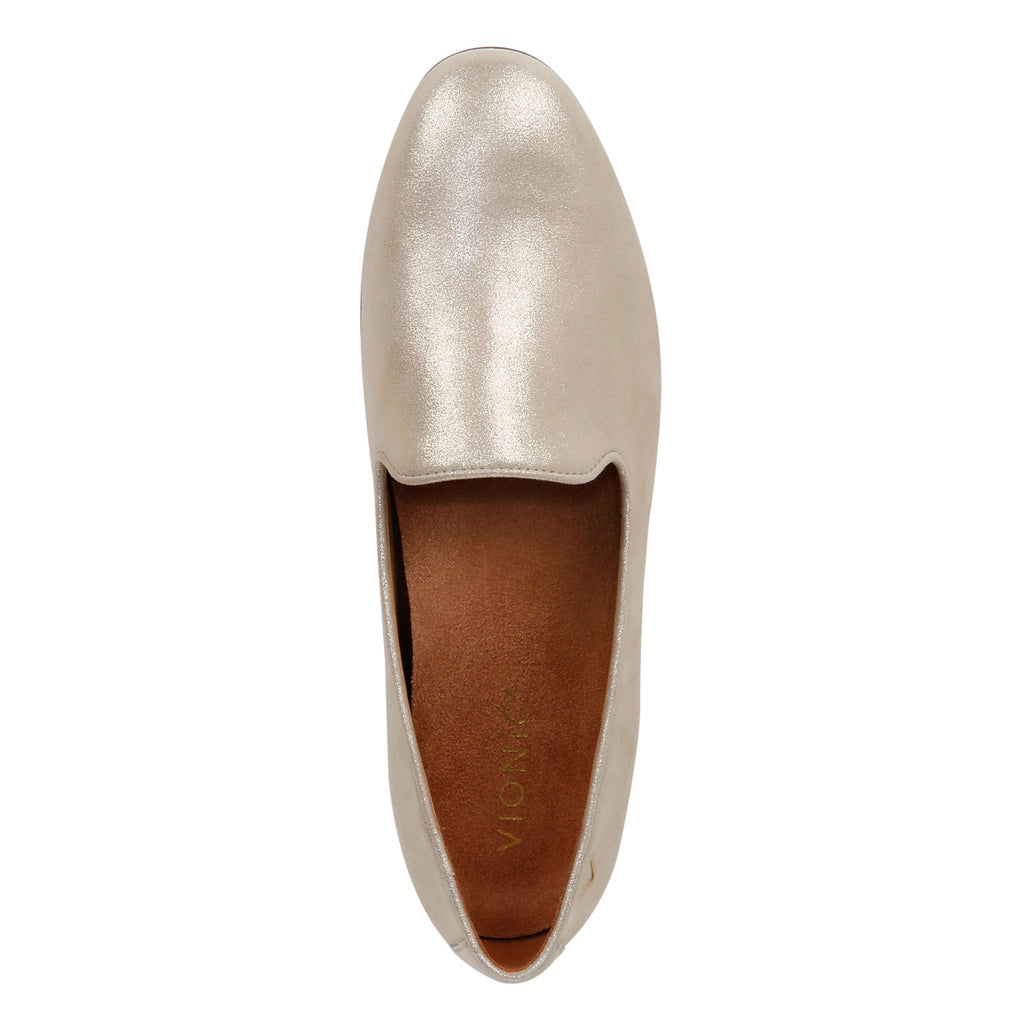 Women's Vionic Willa II Flat GOLD METALLIC LEATHER H7712LB700