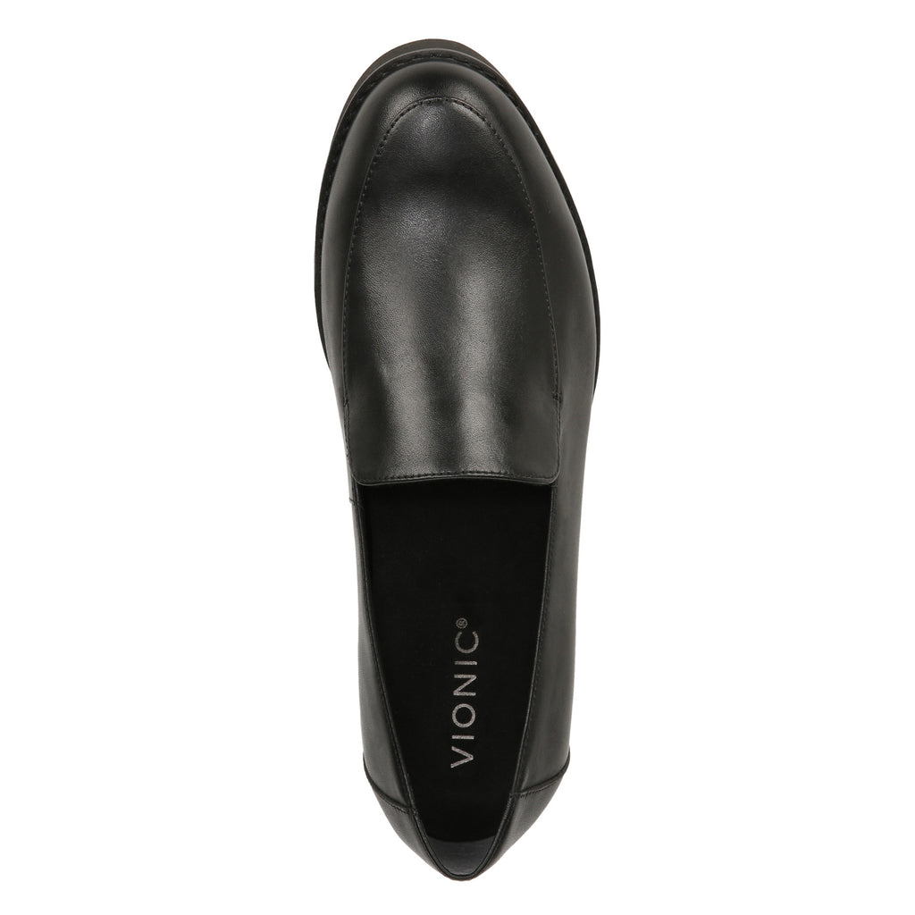 Women's Vionic Kensley Loafer BLACK NAPPA LEATHER H9623L6004