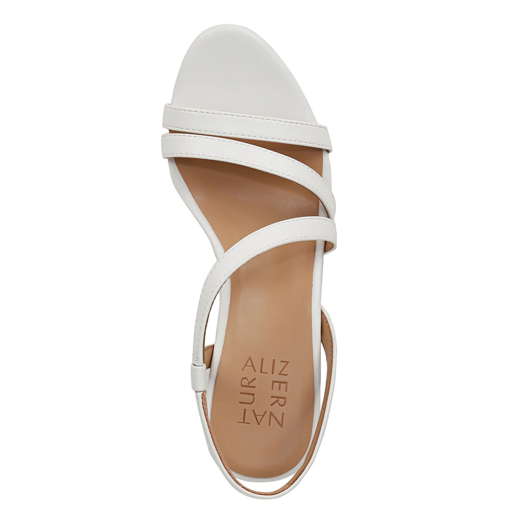 Women's Naturalizer Brenta Sandal WHITE H9892S4101