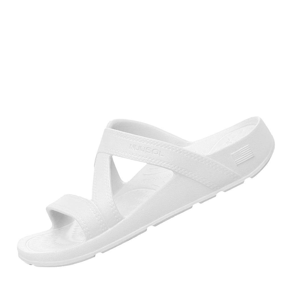 Women's NuuSol Hailey Recovery Slide WHITE HA-23