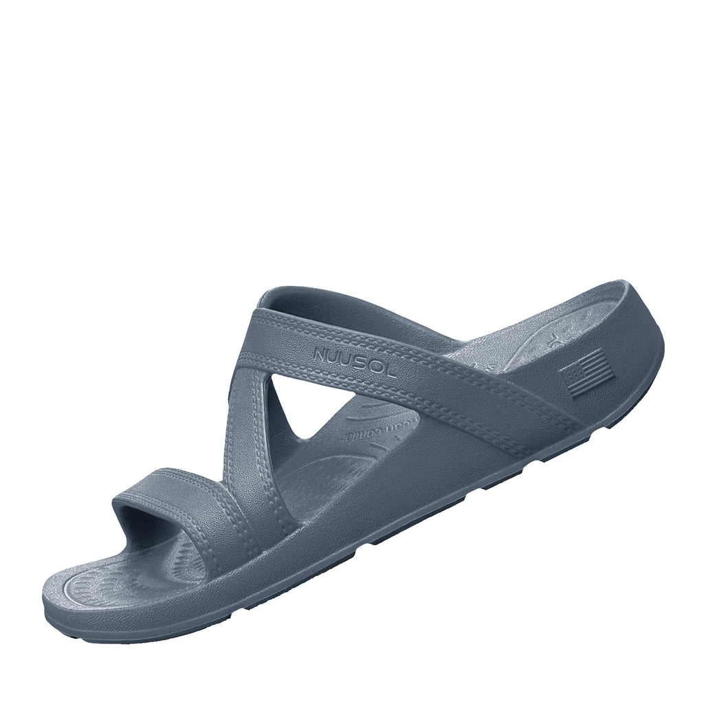 Women's NuuSol Hailey Recovery Slide SLATE GREY HA-30