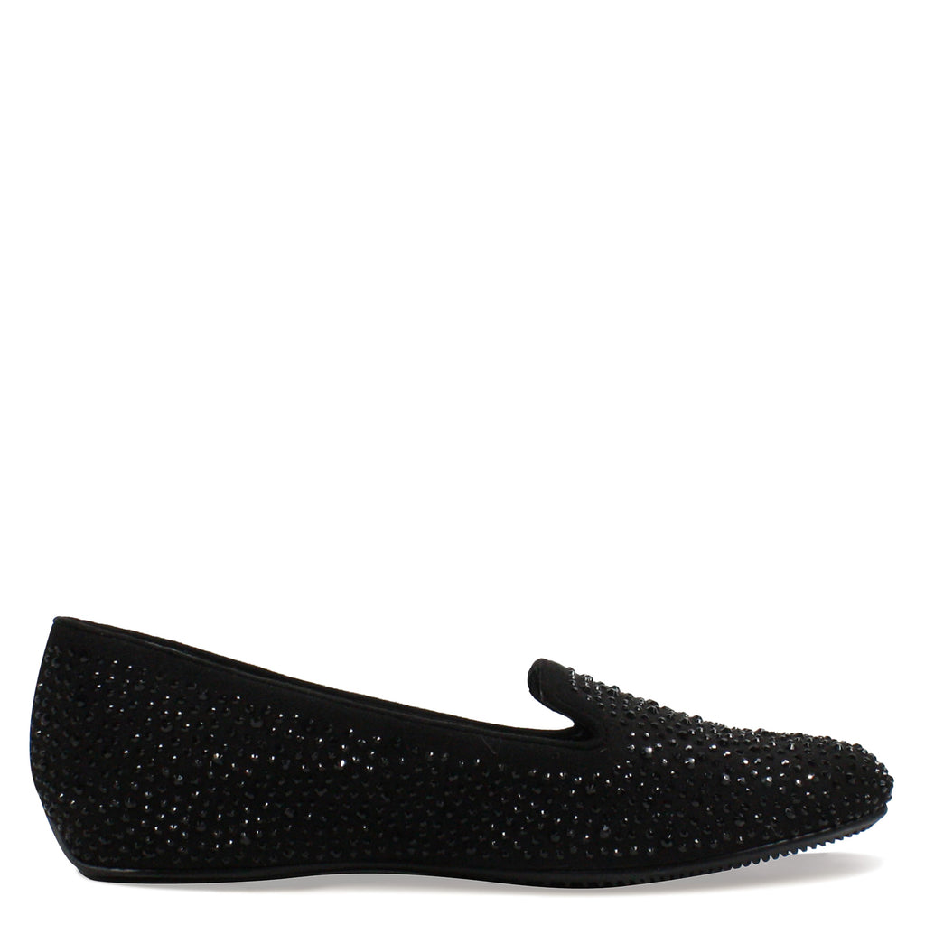 Women's J Renee Hanuko Flat BLACK SUEDE HANUKO-SUBLK