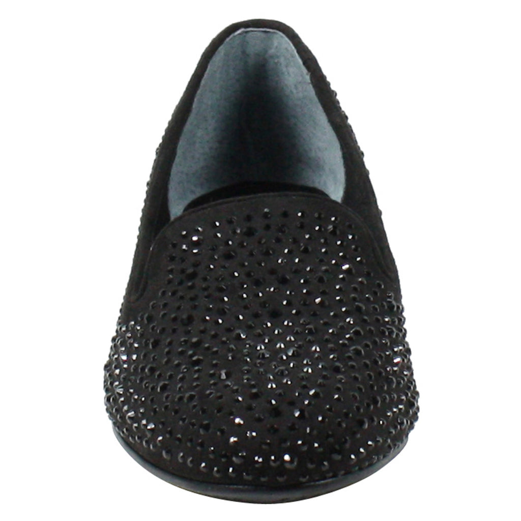 Women's J Renee Hanuko Flat BLACK SUEDE HANUKO-SUBLK