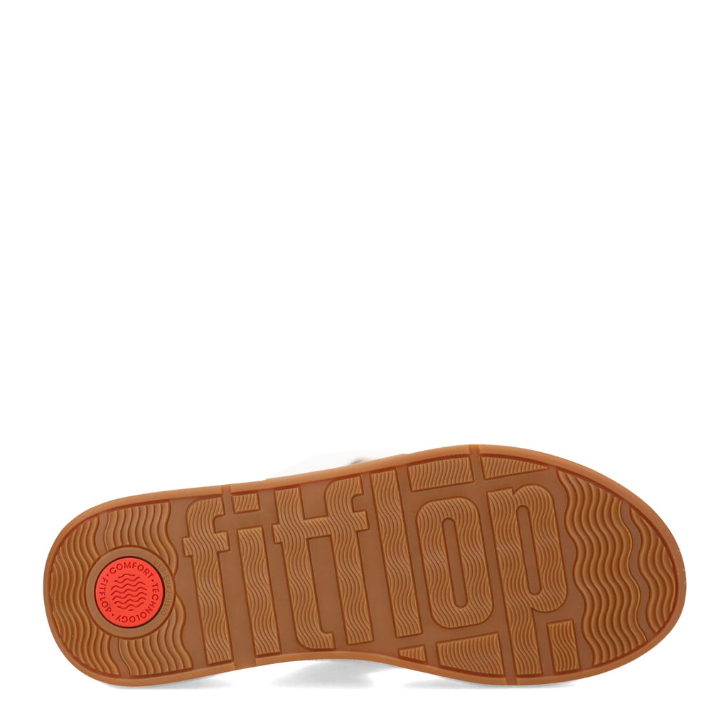 Women's FitFlop F-Mode Leather-Twist Toe-Post Sandal URBAN WHITE HG1-194