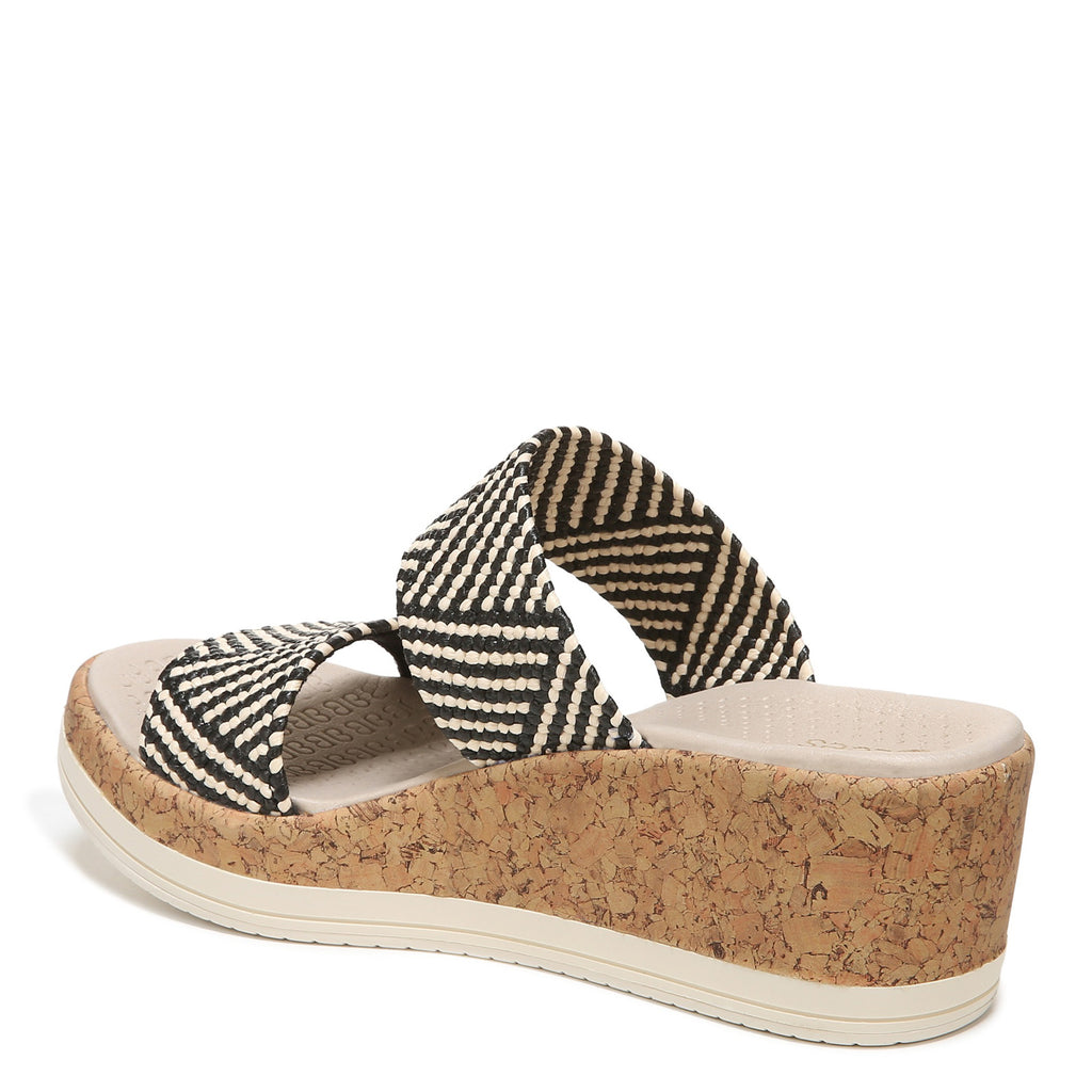 Women's Bzees Resort Sandal BLACK NATURAL I4178F1001