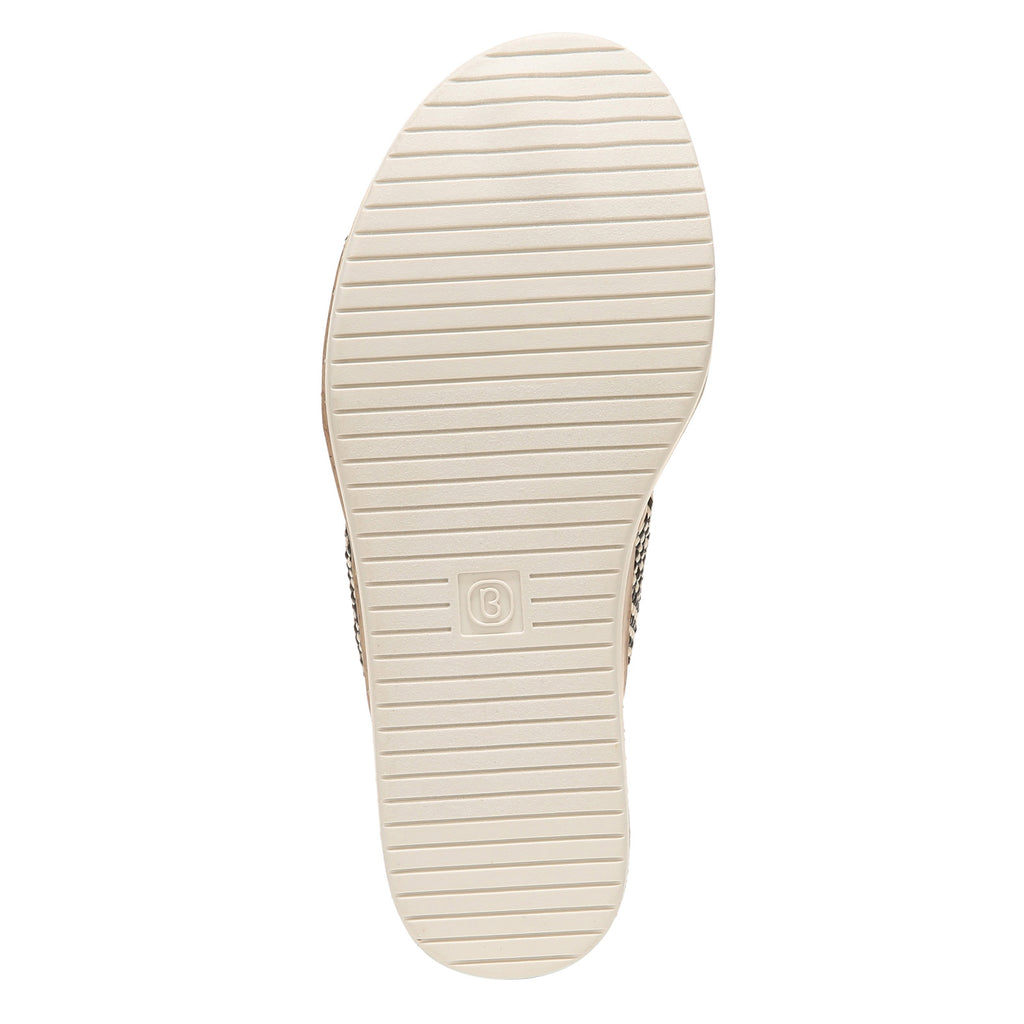Women's Bzees Resort Sandal BLACK NATURAL I4178F1001