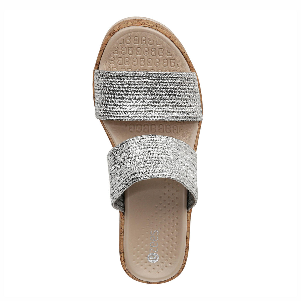 Women's Bzees Resort Sandal SILVER I4178F1901