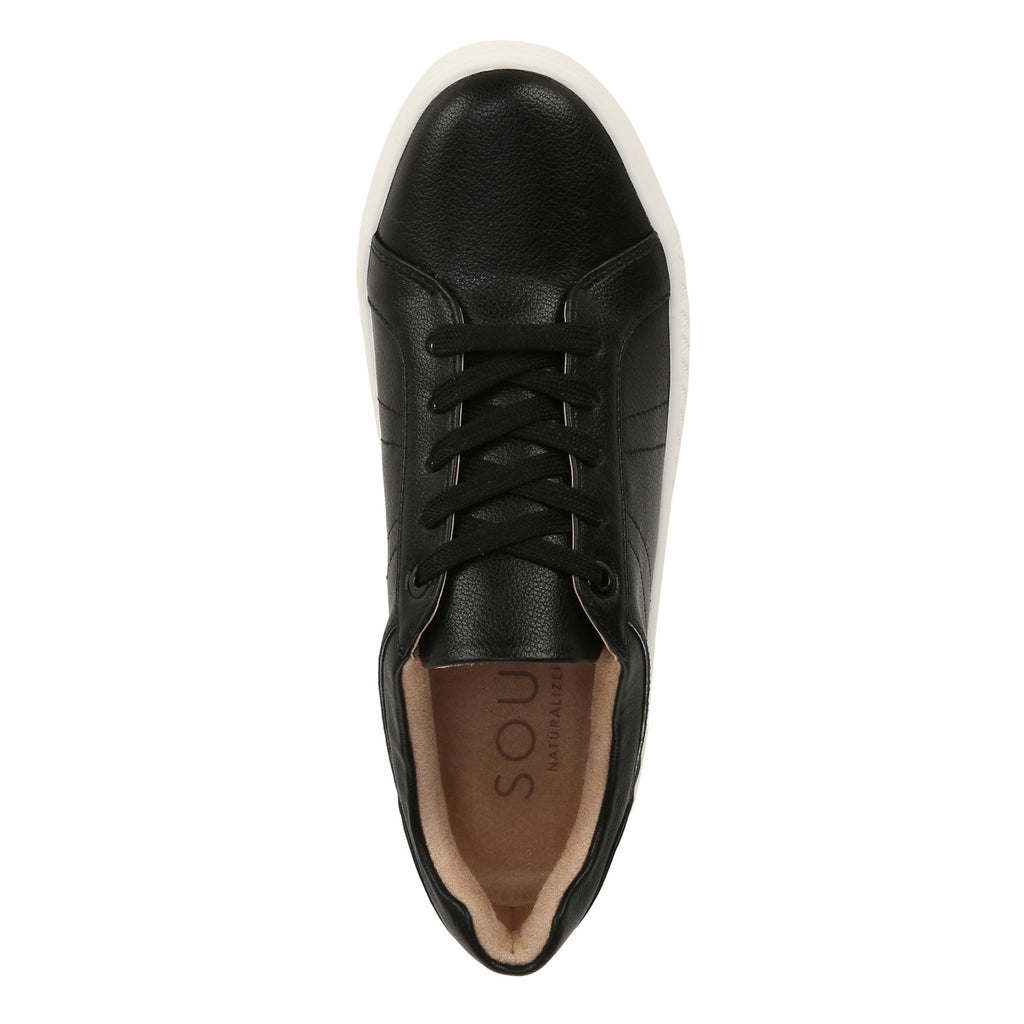 Women's SOUL Naturalizer Neela Sneaker BLACK  WHITE I4757S3001