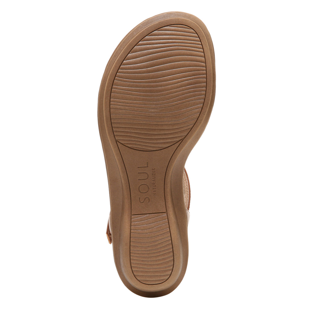 Women's SOUL Naturalizer Solo Sandal TOFFEE I5975S2200