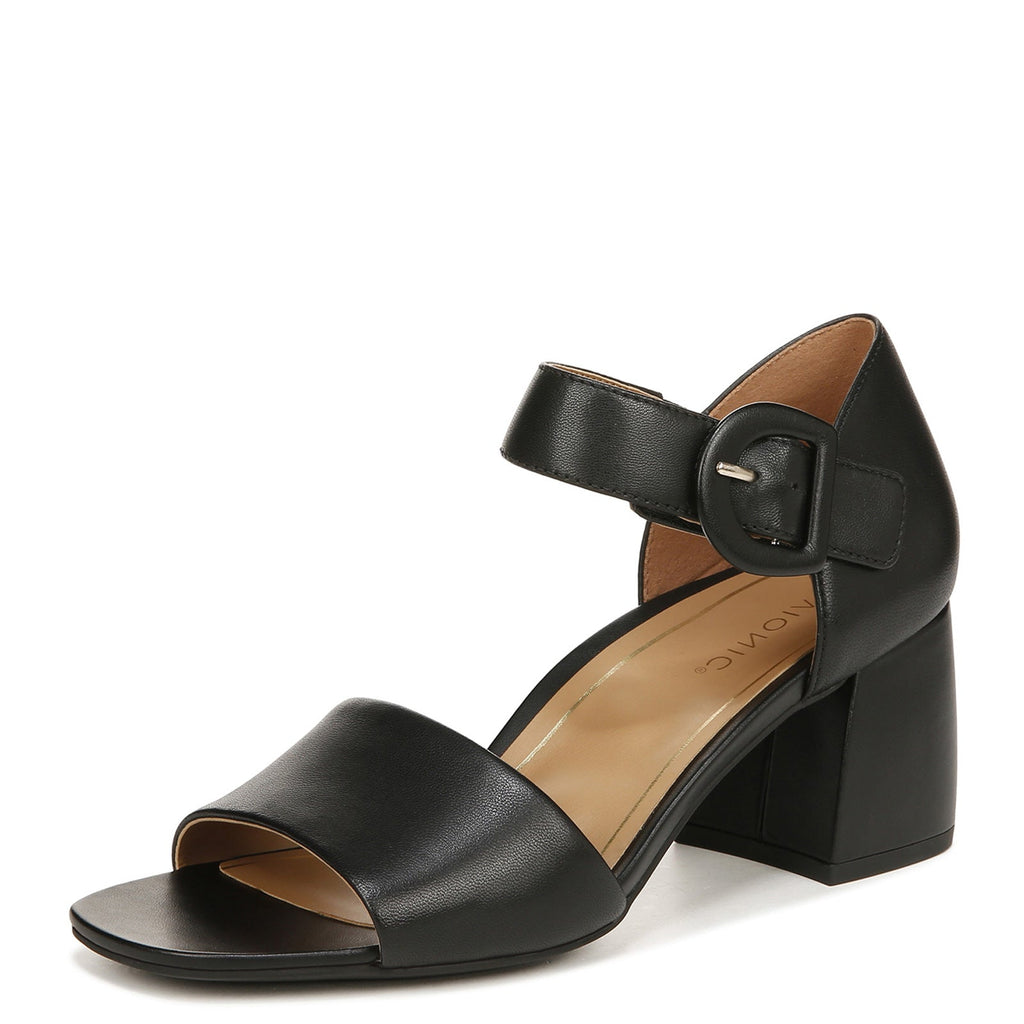Women's Vionic Chardonnay Sandal BLACK LEATHER I7818L1001