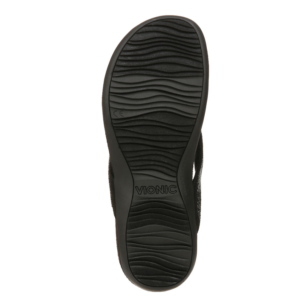 Women's Vionic Dillon Shine Sandal BLACK I8006F1001