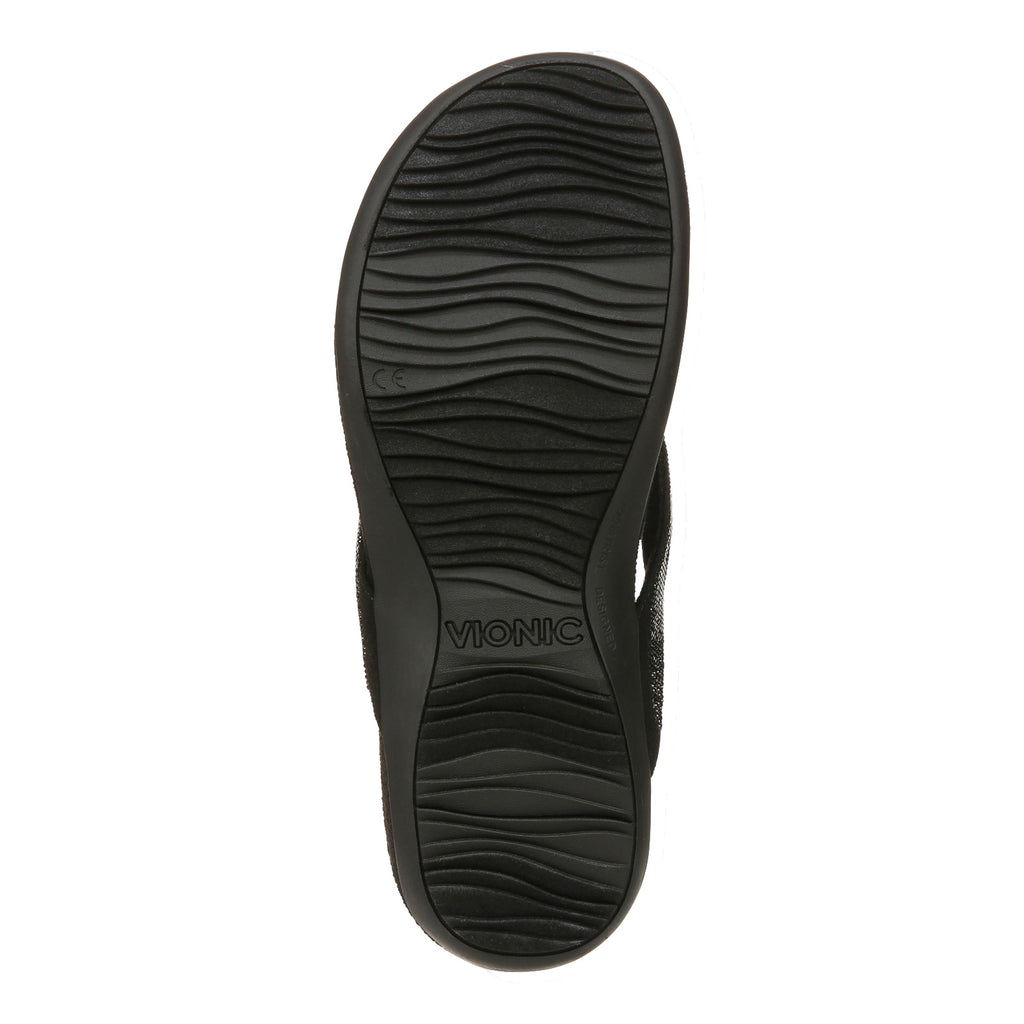 Women's Vionic Dillon Shine Sandal BLACK I8006F1001