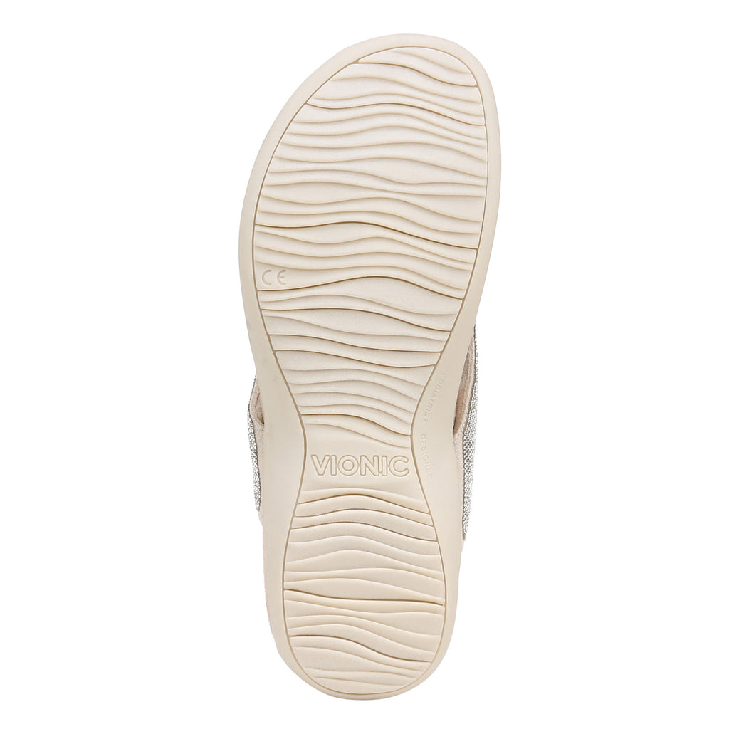 Women's Vionic Dillon Shine Sandal CREAM I8006F1100