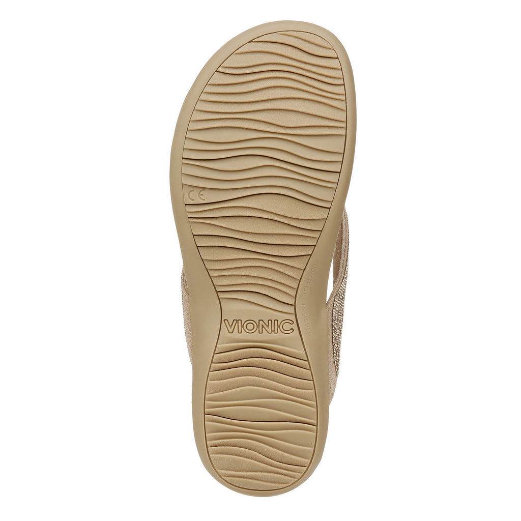Women's Vionic Dillon Shine Sandal CHAMPAGNE I8006F1250